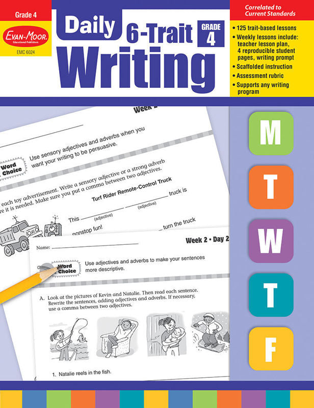 Daily 6 Trait Writing Gr4 TE (EMC6024)