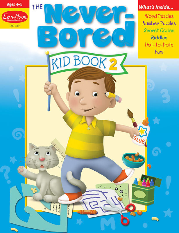 Never-Bored Kid Book, Ages 4-5 (EMC6300)