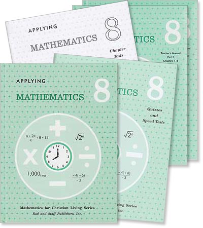 Grade 8 Applying Mathmatics Set (RS083)