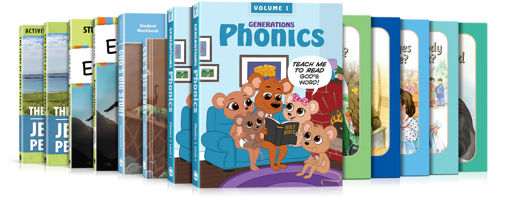 Generations Grade 1 Core Curriculum Bundle (B301)