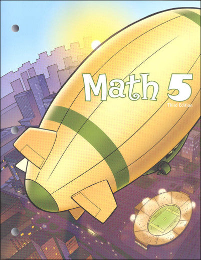 BJU Math Grade 5 Teacher & Worktext Bundle (3rd Ed) (BJ269522) 1 set