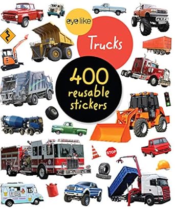Eyelike Stickers: Trucks (L308)