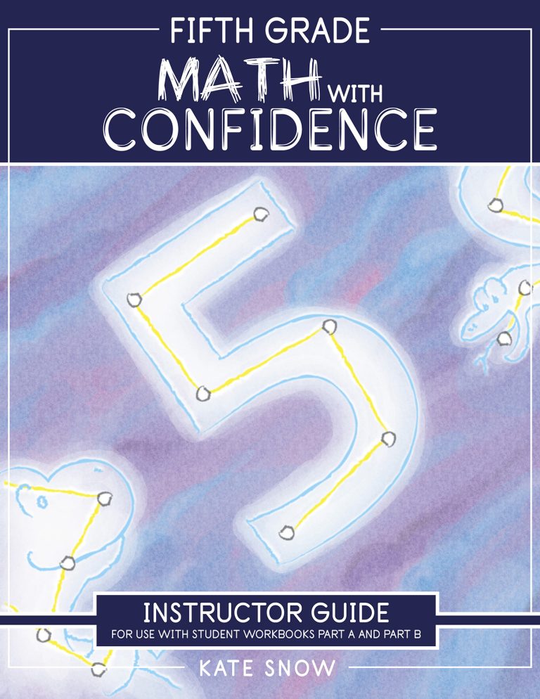Math with Confidence Instructor Gr 5 (G541T)