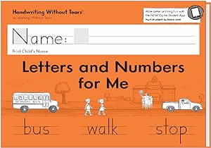 Letters and Numbers for Me Kindergarten (C211)