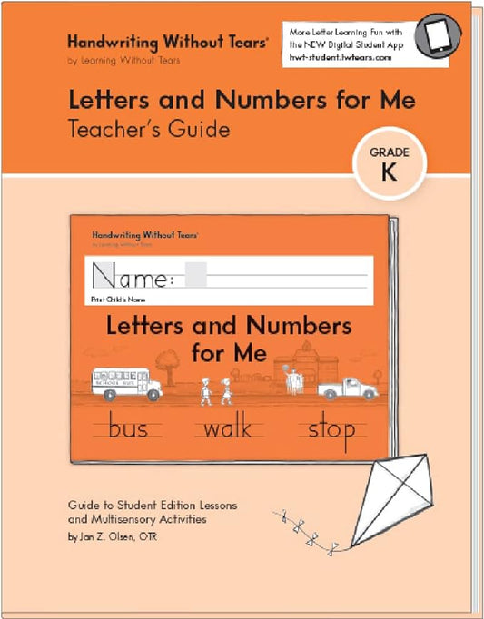 Letters and Numbers for Me Teacher's Guide (C451)