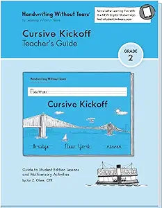 Cursive Kickoff Teacher's Guide (C456)