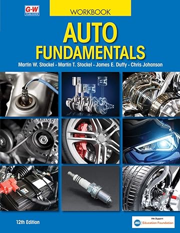Auto Fund. St. Wkbk 12th edition (T121)