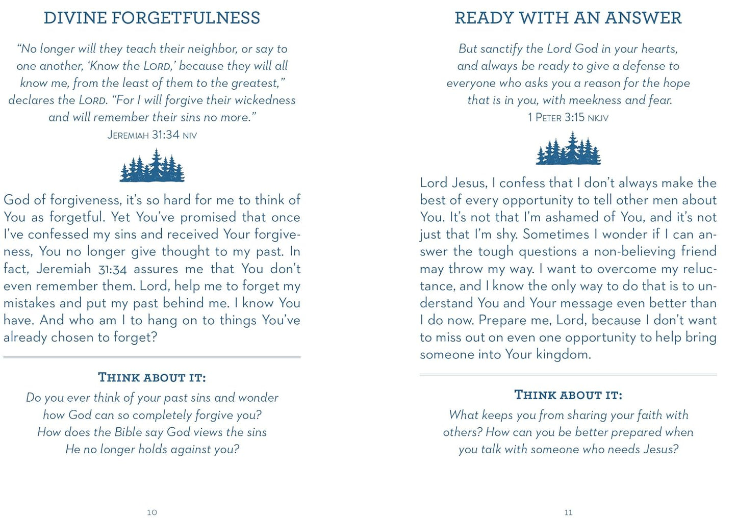 3 Minute Prayers for Men