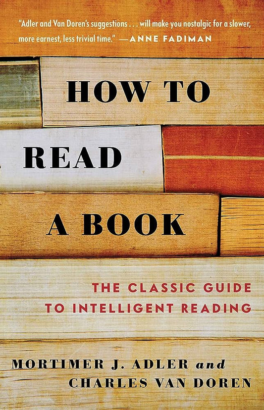 How to Read a Book (N998)