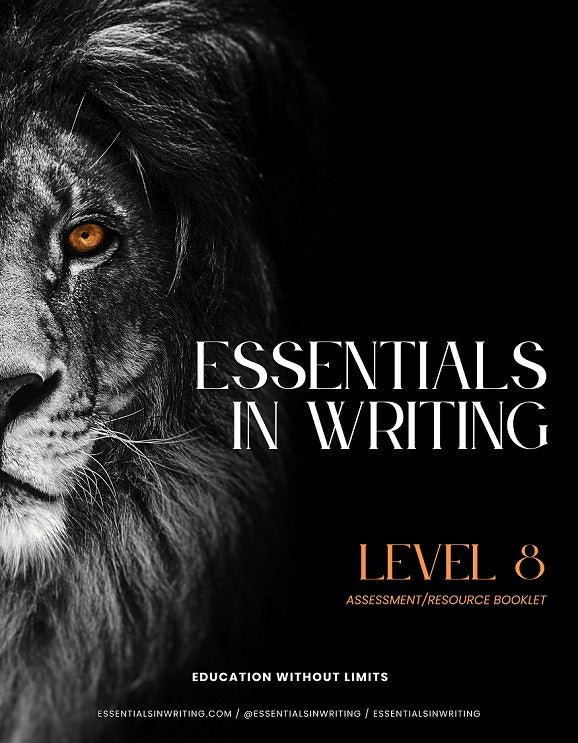 Essentials in Writing Level 8 Assessment/Resource Book (C9932)