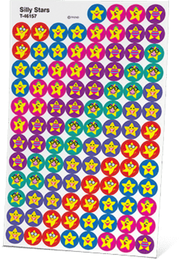 Smiling Star Stickers (E346)