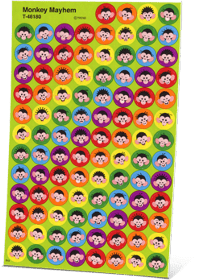 Marvelous Monkeys Stickers (E348)
