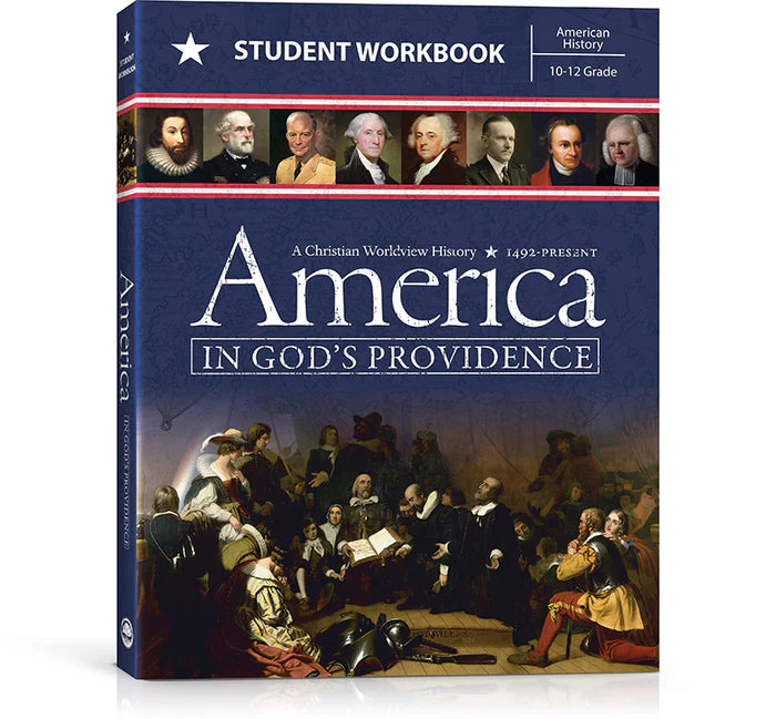 America In God's Providence Student Workbook(B378w)
