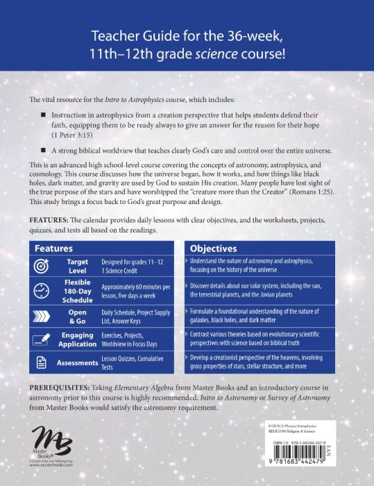 Intro to Astrophysics TE(wkbk) (H285)