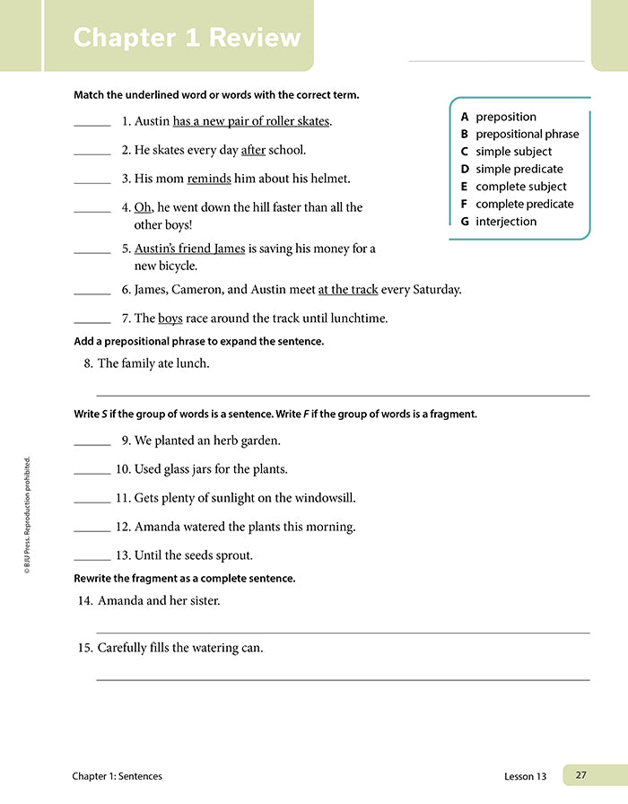 English 5 worktext 3rd Edition (BJ532432)