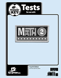 Math 2 Tests AK 4th Ed (BJ512822)