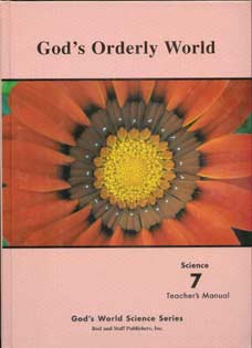 God's Orderly World - Grade 7 Teacher's Manual (RS14791)