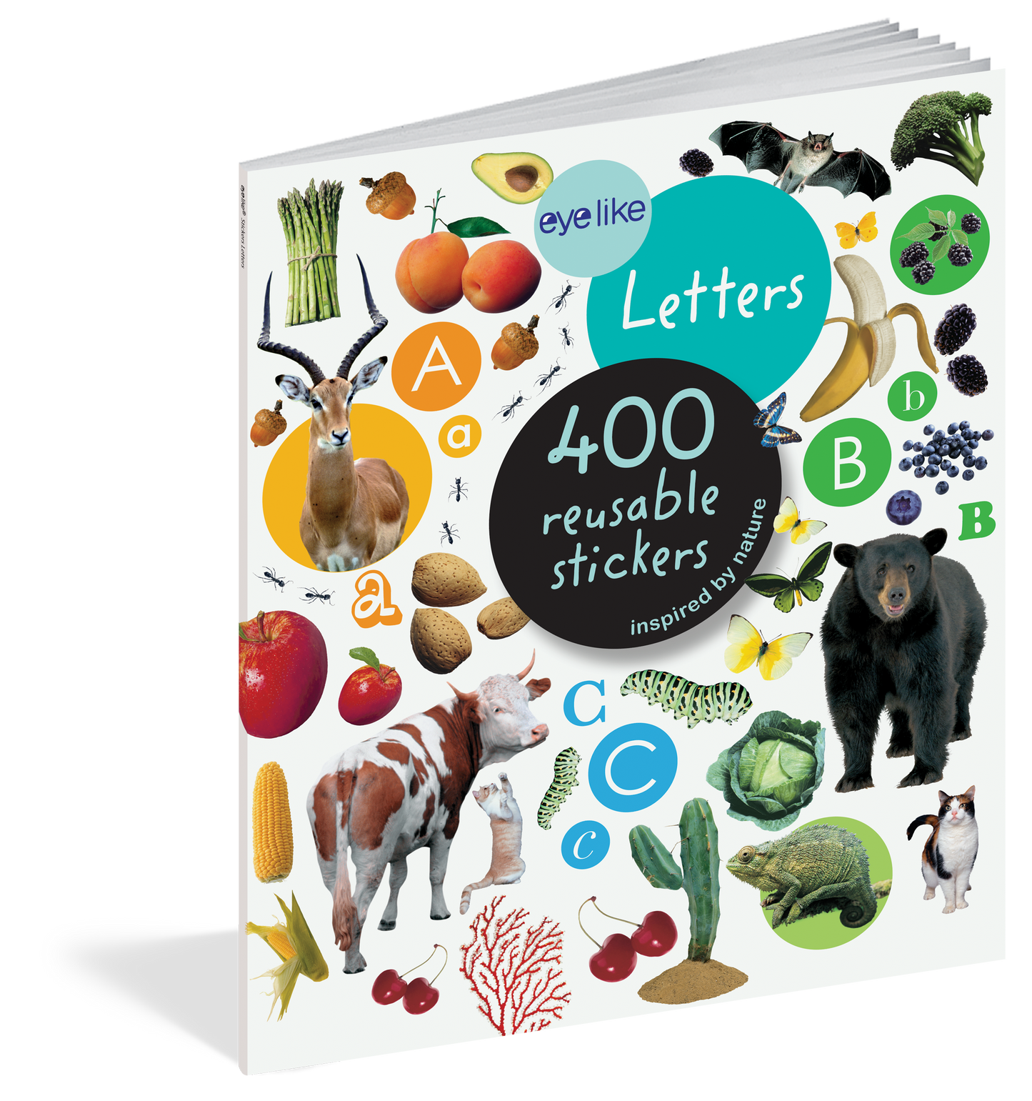 Eyelike Stickers: Letters Inspired by Nature (L304)