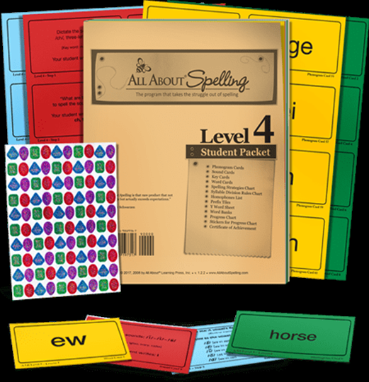 All About Spelling Level 4 Student Packet  (C953)