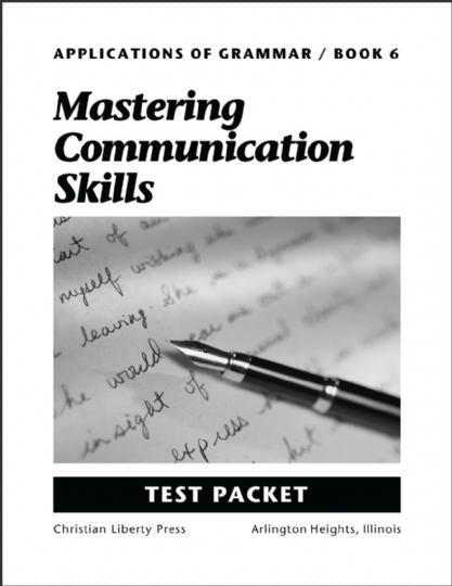 Applications of Grammar - Book 6 Test Pack (C657)
