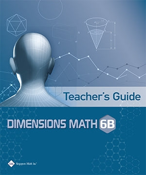 Dimensions Math Teacher's Guide 6B (G915)