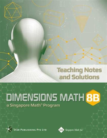 Dimensions Math Teaching Notes and Solutions 8B (G919)
