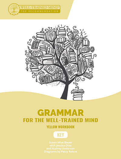 Grammar for the Well-Trained Mind, Key to the Yellow Workbook (C379)