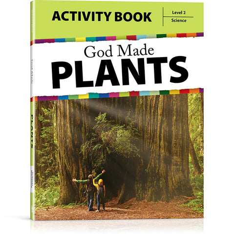 God Made Plants Activity Book (B223w)