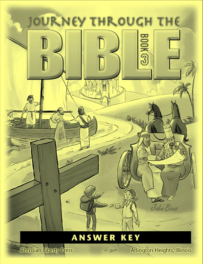 Journey Through the Bible Book 3: New Testament Answer Key (K229)