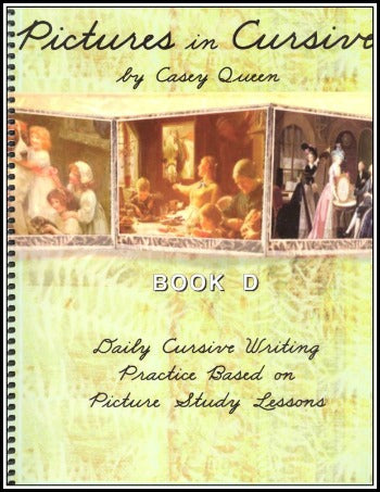 Pictures in Cursive Book D (C005)