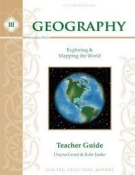 Geography III: Exploring and Mapping the World Teacher Guide (J728)