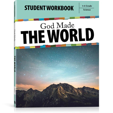 God Made the World Workbook (B252w)