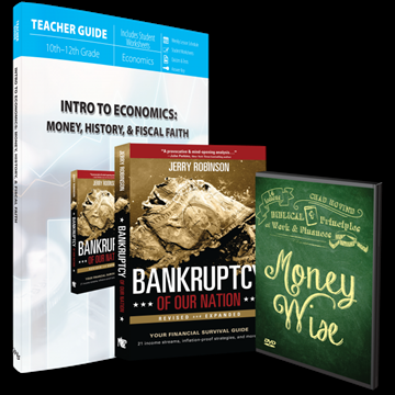 Intro to Economics: Money, History & Fiscal Faith Bundle (J717)