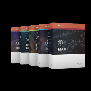 Grade 9 - 5 Subject Lifepac Set (P1109)