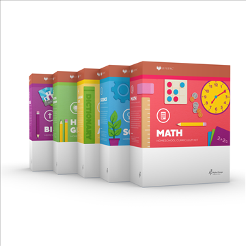 Grade 1 - 5 Subject Lifepac Set (P1101)