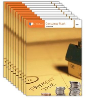 Alpha Omega Consumer Math Workbooks Only (P695w)