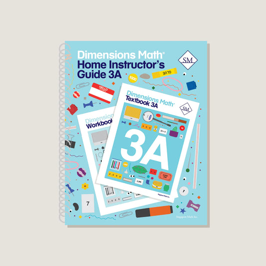 Dimensions Math Home Instructor's Guide 3A (G954)