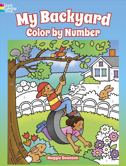 My Backyard Color by Number (CB201)