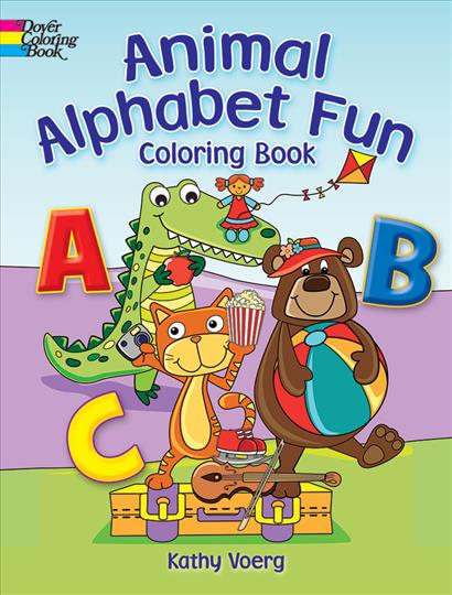 Animal Alphabet Fun Coloring Book (CB203)