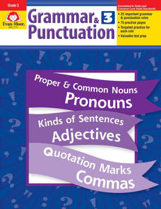 Grammar & Punctuation Grade 3 (EMC2713)