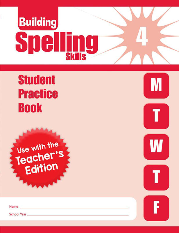 Building Spelling Skills, Gr 4 St Wkbk (EMC6684)