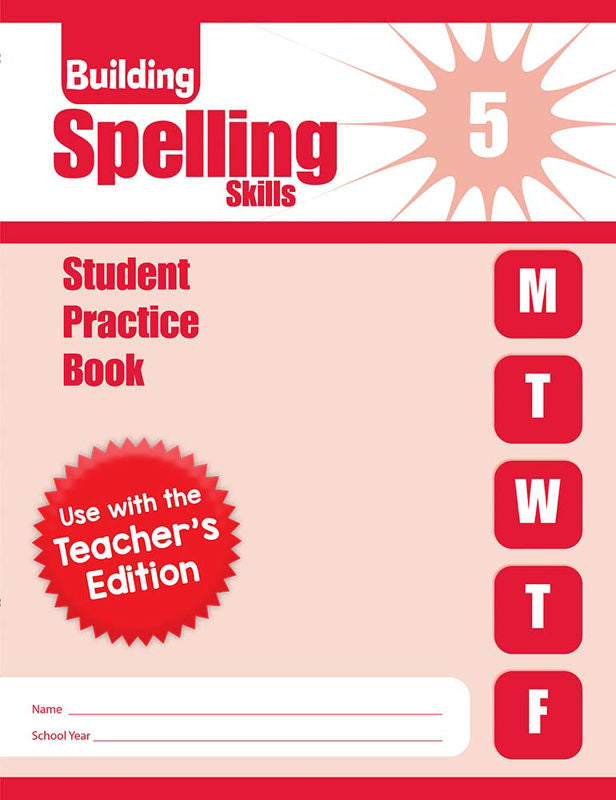 Building Spelling Skills, Gr 5 St Wkbk (EMC6685)