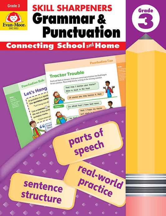 Grammar & Punctuation 3 Skill Sharpeners (EMC9953)