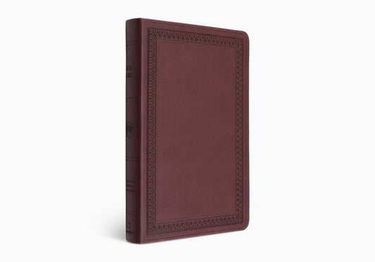 ESV Large Print Value Thinline Mahog (K517)