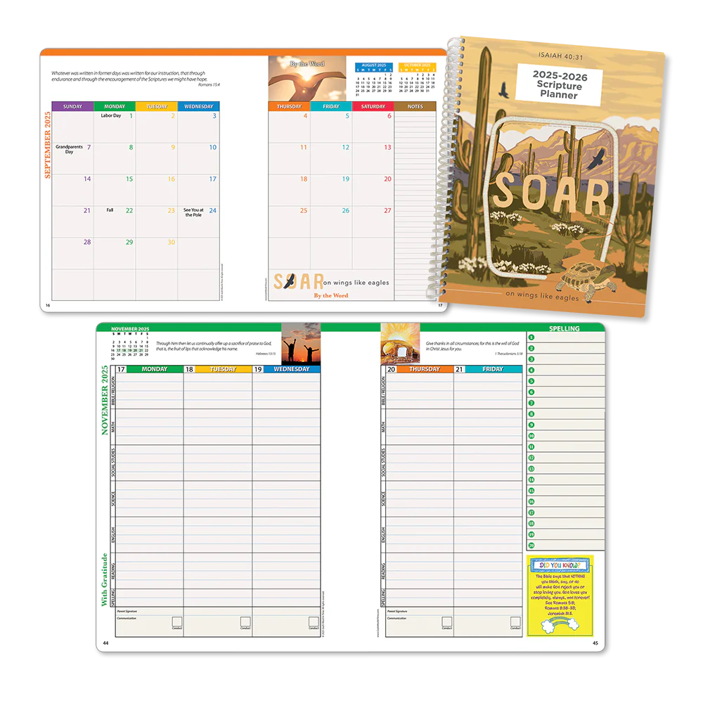 Large Elementary Scripture Planner ESV (A561)