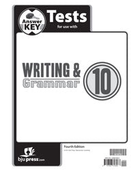 Writing & Grammar 10 Kit 4th ed (BJ298026)