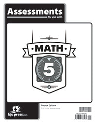 Math 5 Tests 4th ed. (BJ518928)