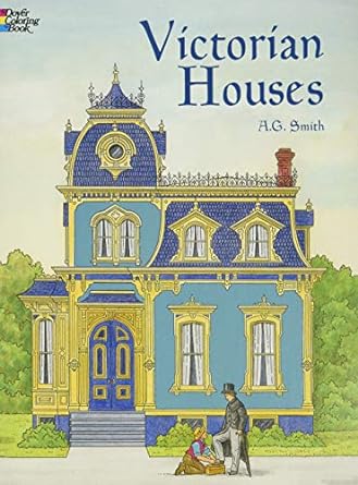 Victorian Houses Colouring Book (CB160)