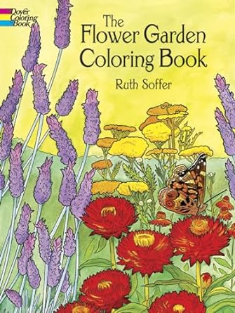 Flower Garden Colouring Book (CB117)