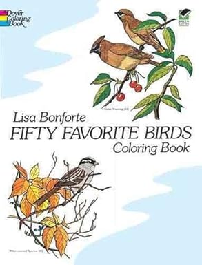 Fifty Favorite Birds Colouring Book (CB176)